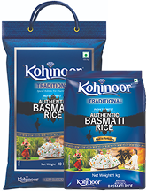 Kohinoor Traditional Authentic Basmati Rice